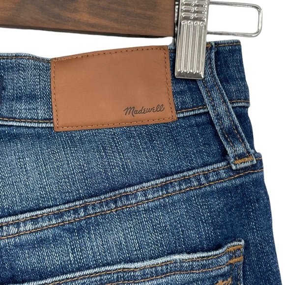 Madewell 10" High Rise Tulip Hem Skinny Jeans‎ Size 24 - Picture 9 of 12